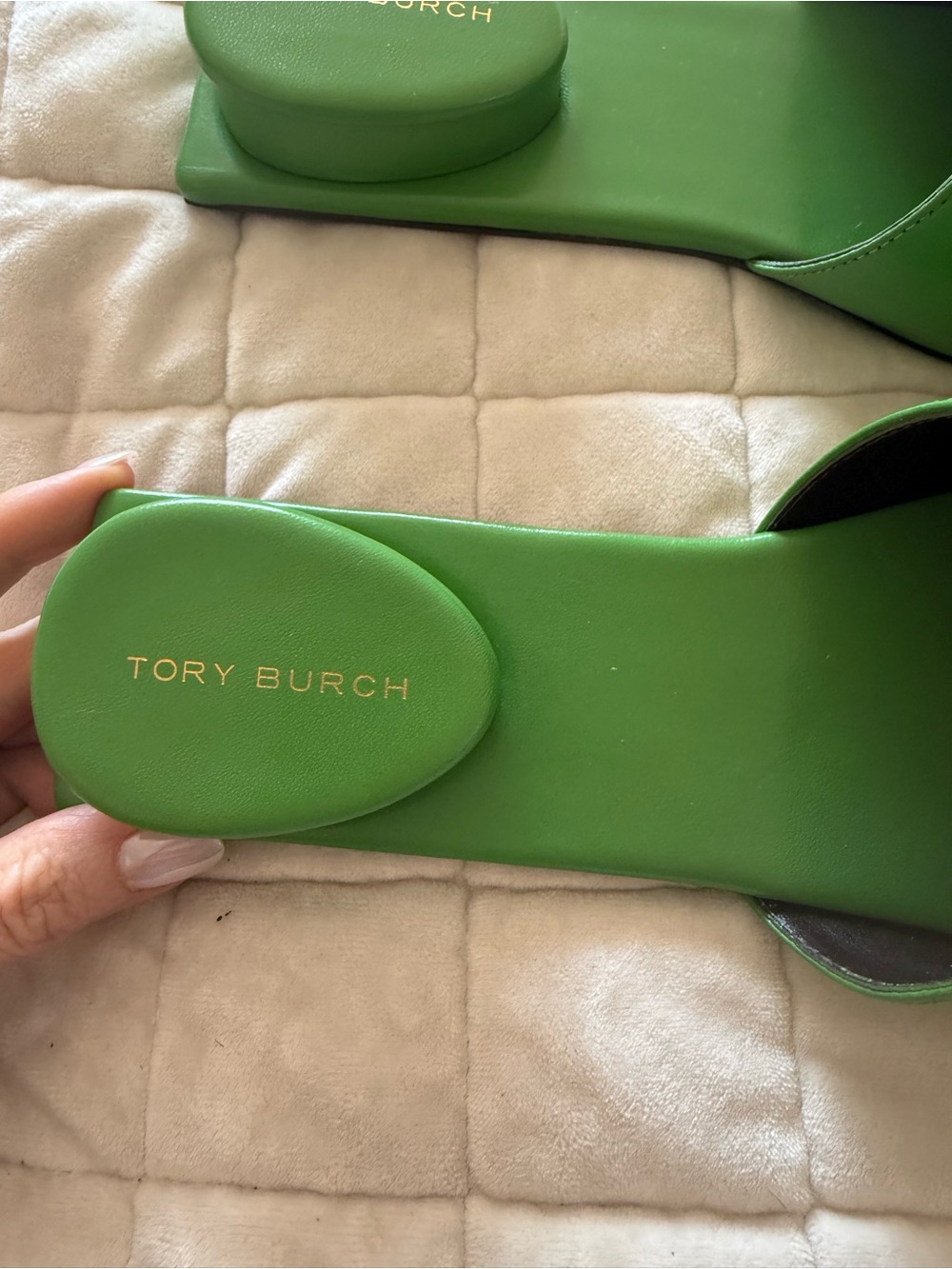 Tory Burch Pierced Toe Mules 6.5 slides - Picture 4 of 6